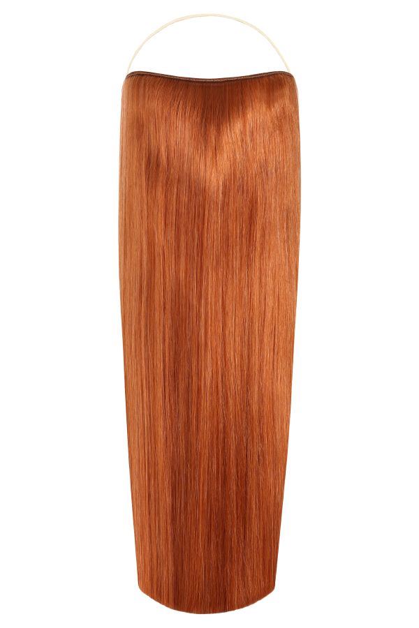 Deluxe Exquisi Weft Ginger Aura #K9 Hair Extensions
